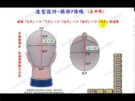 頭部七條基準線中 左側側角點連至右側側角點的是